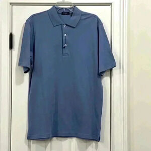 Men’s Hickey golf blue polo shirt, size small, NWOT